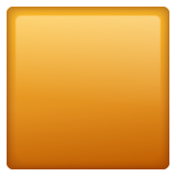 WhatsApp orange square
