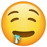 WhatsApp drooling face