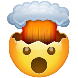 WhatsApp exploding head