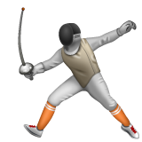 WhatsApp person fencing