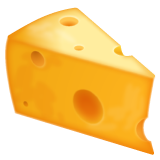 WhatsApp cheese wedge