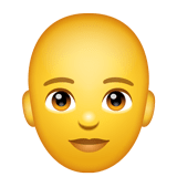 WhatsApp person: bald