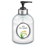 WhatsApp lotion bottle