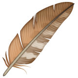 WhatsApp feather