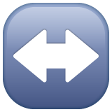 WhatsApp left-right arrow