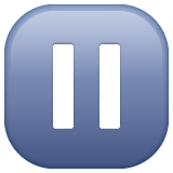 WhatsApp pause button