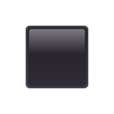 WhatsApp black medium square
