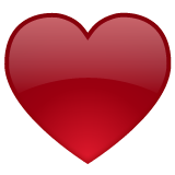 WhatsApp heart suit