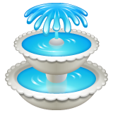 WhatsApp fountain