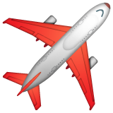 WhatsApp airplane