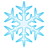 WhatsApp 雪花