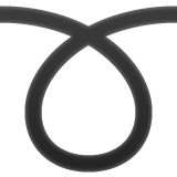 WhatsApp curly loop