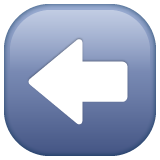 WhatsApp left arrow