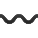 WhatsApp wavy dash